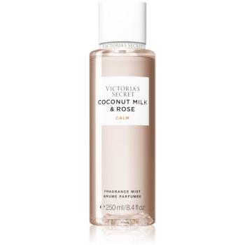 Victoria's Secret Natural Beauty Coconut Milk & Rose parfémovaný tělový sprej pro ženy 250 ml
