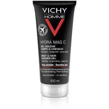 Vichy Homme Hydra-Mag C sprchový gel na tělo a vlasy 100 ml