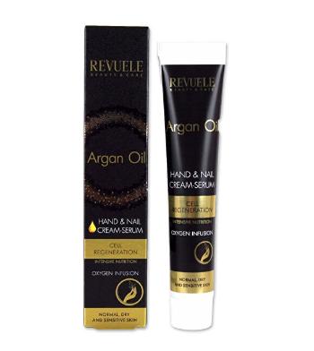 Revuele Regenerační krém na ruce a nehty s arganovým olejem Argan Oil (Hand & Nail Cream-Serum) 50 ml