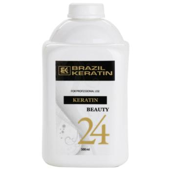 Brazil Keratin Beauty Keratin speciální ošetřující péče pro uhlazení a obnovu poškozených vlasů 500 ml