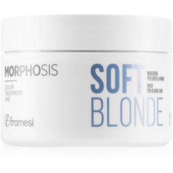 Framesi Morphosis Soft Blonde vyživující maska pro všechny typy blond vlasů 200 ml