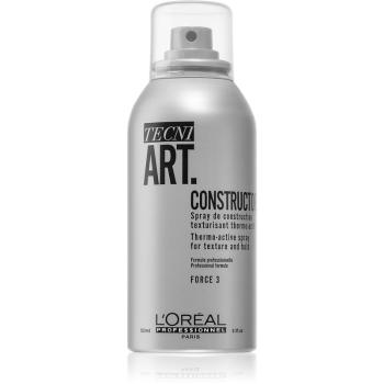 L’Oréal Professionnel Tecni.Art Constructor texturizační a fixační termoaktivní sprej bez parfemace 150 ml