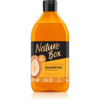 Nature Box Argan intenzivně vyživující šampon s arganovým olejem 385 ml