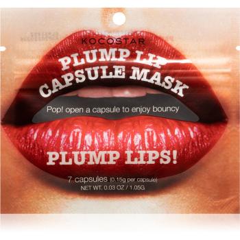 KOCOSTAR Plump Lip Capsule Mask hydratační maska na rty v kapslích 7x0,15 g