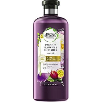 Herbal Essences Vyživující šampon na vlasy Nourish Passion Flower & Rice Milk (Shampoo) 400 ml