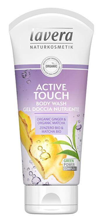 Lavera Sprchový a koupelový gel Active touch Bio zázvor a Bio matcha (Body Wash Gel) 200 ml