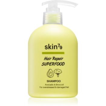Skin79 Hair Repair Superfood Avocado & Broccoli posilující šampon pro poškozené vlasy 230 ml