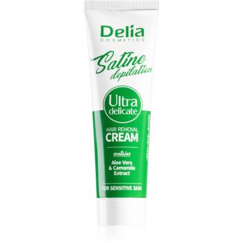 Delia Cosmetics Satine Depilation Ultra-Delicate depilační krém pro citlivou pokožku