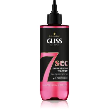 Schwarzkopf Gliss 7 sec regenerační péče pro barvené vlasy 200 ml