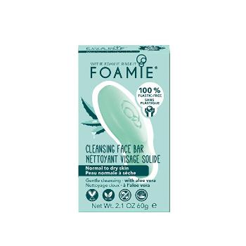 Foamie Pleťové mýdlo pro normální až suchou pleť Aloe You Vera Much (Cleansing Face Bar) 60 g