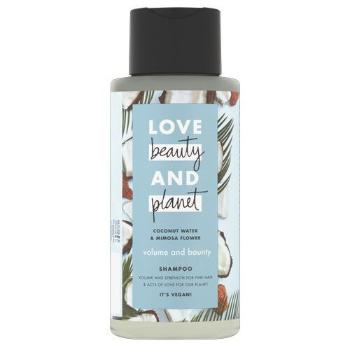 Love Beauty and Planet Šampon na jemné vlasy s kokosovou vodou a květy mimózy (Volume and Bounty Shampoo) 400 ml