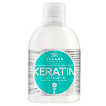 Kallos Regenerační šampon s keratinem a mléčnými proteiny (Keratin Shampoo) 1000 ml
