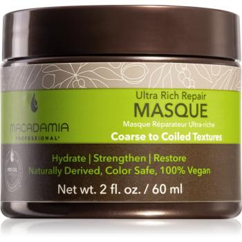 Macadamia Natural Oil Ultra Rich Repair hloubkově regenerační maska pro poškozené vlasy 60 ml
