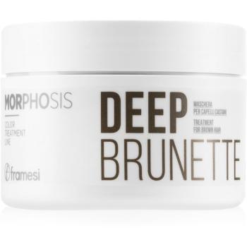 Framesi Morphosis Deep Brunette vyživující maska pro hnědé odstíny vlasů 200 ml
