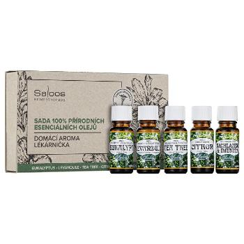 Saloos Domácí aroma lékárnička - Sada 100% přírodních esenciálních olejů