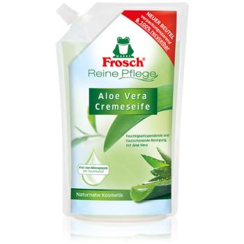 Frosch Creme Soap Aloe Vera tekuté mýdlo náhradní náplň 500 ml