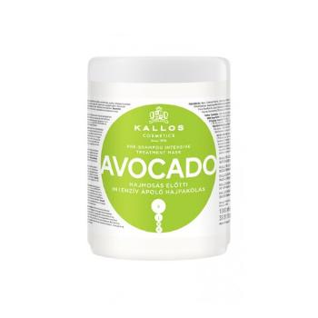 Kallos Intenzivní před šamponová maska pro hydrataci vlasů Avocado (Pre Shampoo Mask) 1000 ml