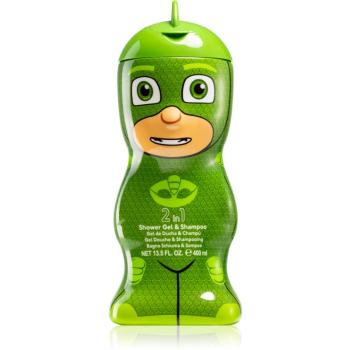 Air Val PJ Masks Gekko jemný sprchový gel a šampon pro děti 400 ml