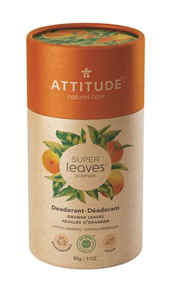 ATTITUDE Přírodní tuhý deodorant  SUPER LEAVES  - pomerančové listy 85 g