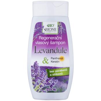 Bione Cosmetics Lavender regenerační šampon pro všechny typy vlasů 260 ml