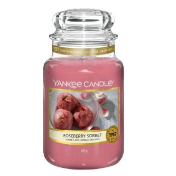 Yankee Candle Aromatická svíčka Classic velká Roseberry Sorbet 623 g