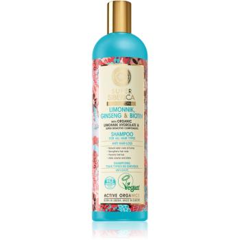 Natura Siberica Limonnik, Ginseng & Biotin šampon proti padání vlasů 400 ml
