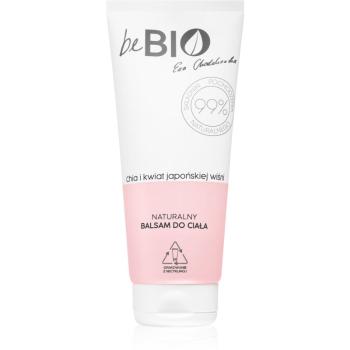 beBIO Chia & Japanese Cherry Blossom hydratační tělové mléko 200 ml
