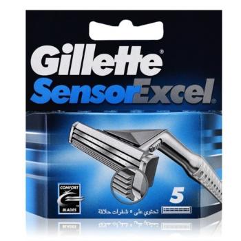 Gillette Náhradní hlavice Sensor Excel 5 ks