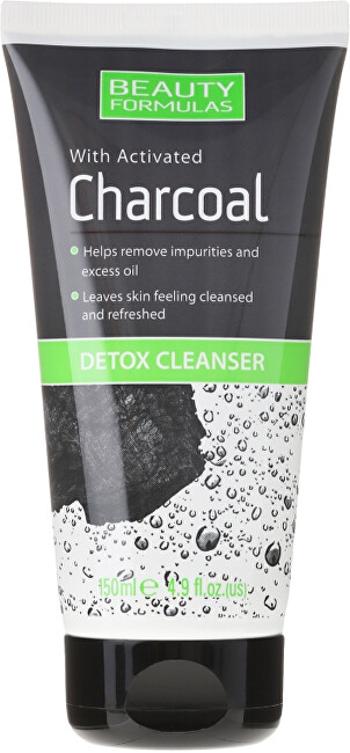 Beauty Formulas Detoxikační emulze s aktivním uhlím Charcoal (Detox Cleanser) 150 ml