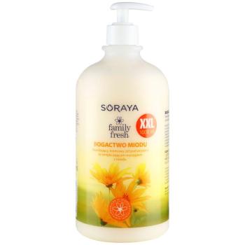 Soraya Family Fresh krémový sprchový gel s medem 1000 ml