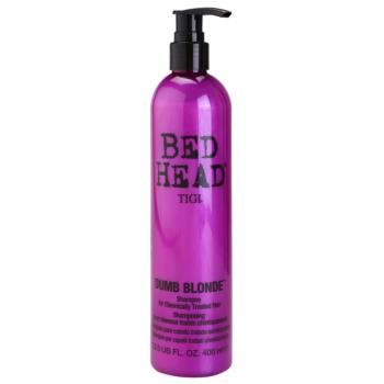 TIGI Bed Head Dumb Blonde šampon pro chemicky ošetřené vlasy 400 ml