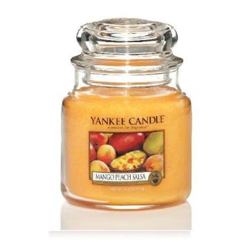 Yankee Candle Aromatická svíčka Classic střední Mango Peach Salsa 411 g