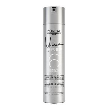 L´Oréal Professionnel Hypoalergenní lak na vlasy se silnou fixací Infinium Pure (Hairspray) 300 ml