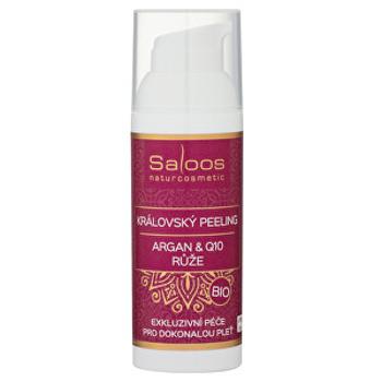Saloos BIO Královský peeling Argan & Q10 - Růže 50 ml