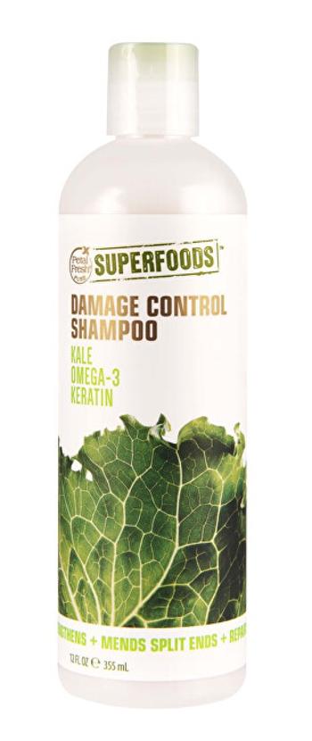 SUPERFOODS Damage Control šampon - kapusta, Omega3 a keratin 355 ml
