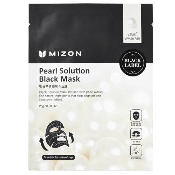 Mizon Rozjasňující maska s výtažky z perel (Pearl Solution Black Mask) 25 g