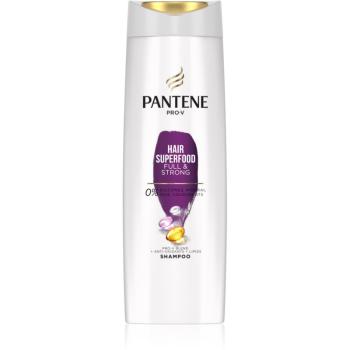 Pantene Hair Superfood Full & Strong šampon pro výživu a lesk 400 ml