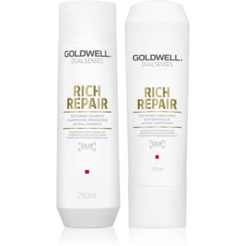 Goldwell Dualsenses Rich Repair kosmetická sada (pro suché a poškozené vlasy)