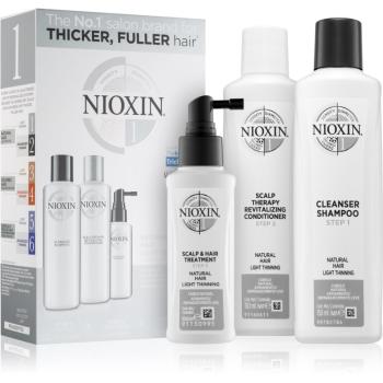 Nioxin System 1 Natural Hair Light Thinning dárková sada