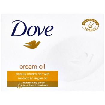 Dove Cream Oil tuhé mýdlo s arganovým olejem 100 g