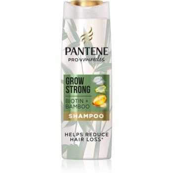 Pantene Grow Strong Biotin & Bamboo šampon proti vypadávání vlasů 300 ml