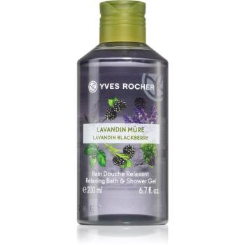 Yves Rocher Lavandin & Blackberry relaxační sprchový gel 200 ml