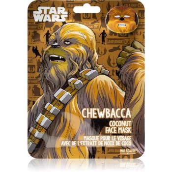 Mad Beauty Star Wars Chewbacca hydratační plátýnková maska s kokosovým olejem 25 ml