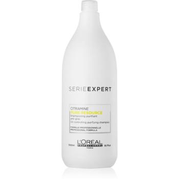 L’Oréal Professionnel Serie Expert Pure Resource čisticí šampon pro mastné vlasy a vlasovou pokožku 1500 ml