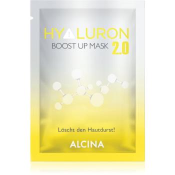 Alcina Hyaluron 2.0 textilní maska pro okamžité zpevnění a vyhlazení pleti