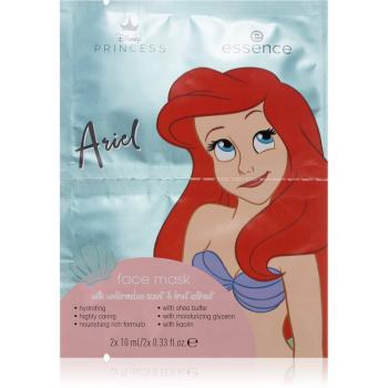 Essence Disney Princess Ariel pleťová maska s bambuckým máslem 2 x 10 ml
