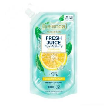 Bielenda Micelární voda citrusová Fresh Juice - náhradní náplň (Liquid Micellar) 500 ml