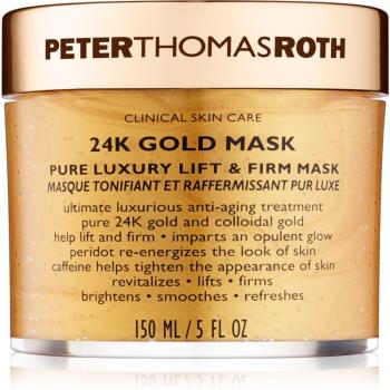 Peter Thomas Roth 24K Gold luxusní zpevňující maska na obličej s liftingovým efektem 150 ml
