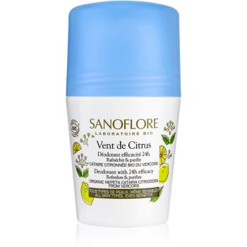Sanoflore Déodorant jemný deodorant roll-on bez obsahu hliníku 50 ml