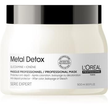 L’Oréal Professionnel Serie Expert Metal Detox hloubkově vyživující maska po barvení 500 ml